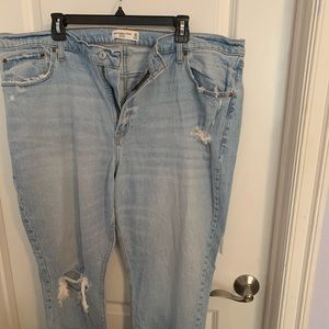 Plus Size Abercrombie & Fitch Mom High Rise 35/20